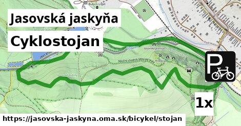 Cyklostojan, Jasovská jaskyňa