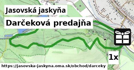 Darčeková predajňa, Jasovská jaskyňa