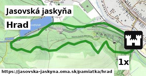 Hrad, Jasovská jaskyňa