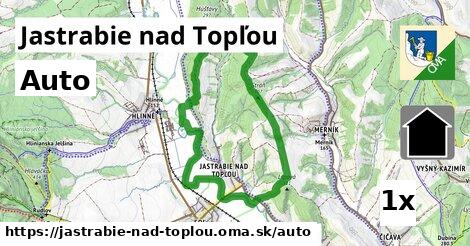 auto v Jastrabie nad Topľou