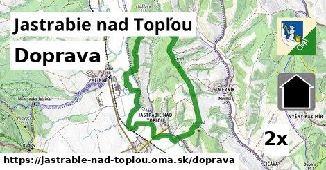 doprava v Jastrabie nad Topľou