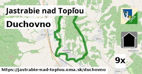 duchovno v Jastrabie nad Topľou