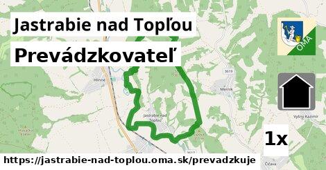 prevádzkovateľ v Jastrabie nad Topľou