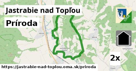 príroda v Jastrabie nad Topľou