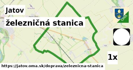 železničná stanica, Jatov