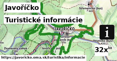 Turistické informácie, Javoříčko