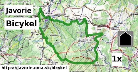 bicykel v Javorie