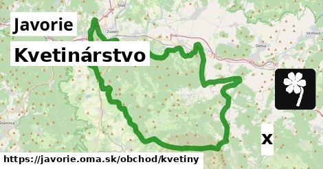 Kvetinárstvo, Javorie