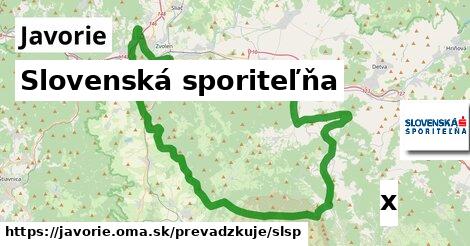 Slovenská sporiteľňa, Javorie