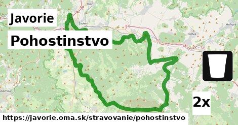 Pohostinstvo, Javorie