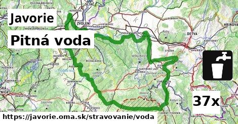 Pitná voda, Javorie