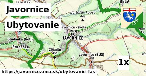 ubytovanie v Javornice