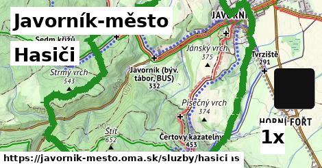 Hasiči, Javorník-město