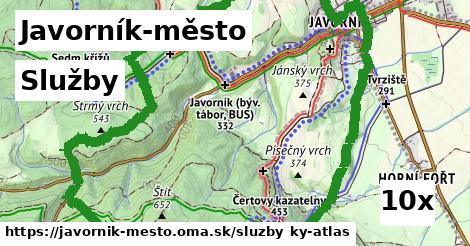 služby v Javorník-město