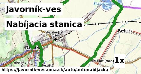 Nabíjacia stanica, Javorník-ves