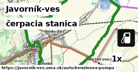 čerpacia stanica, Javorník-ves