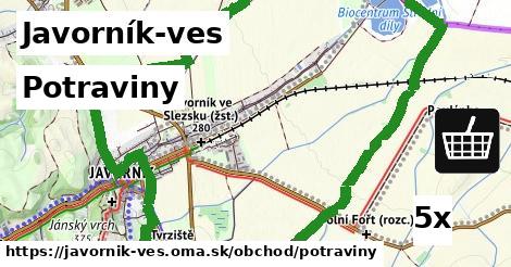 Potraviny, Javorník-ves