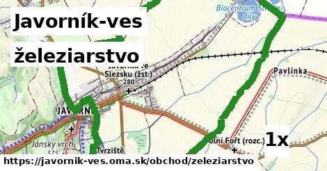 železiarstvo, Javorník-ves