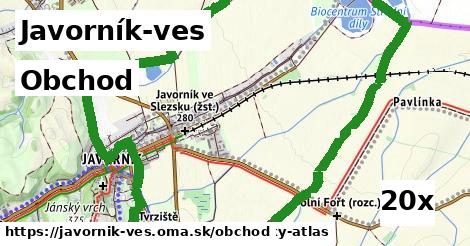 obchod v Javorník-ves