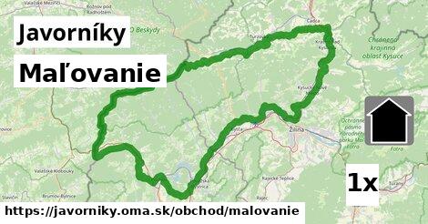 Maľovanie, Javorníky