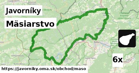 Mäsiarstvo, Javorníky