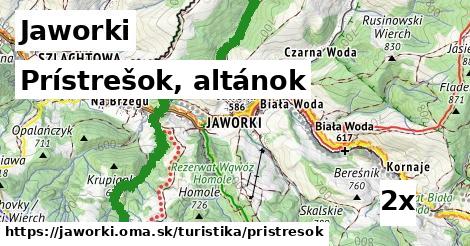 prístrešok, altánok v Jaworki