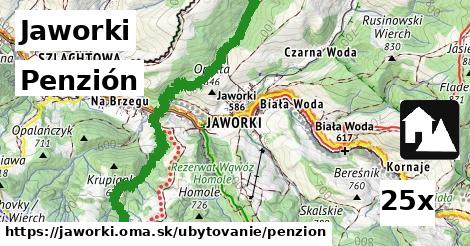 penzión v Jaworki