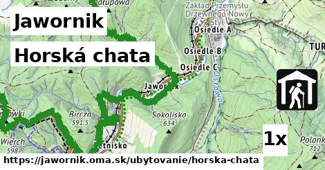 horská chata v Jawornik