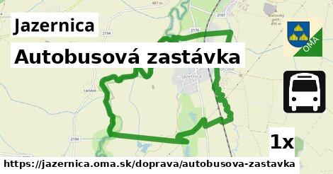 Autobusová zastávka, Jazernica