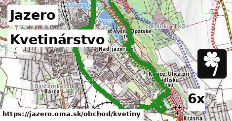 Kvetinárstvo, Jazero