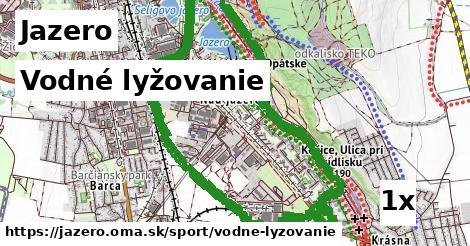 Vodné lyžovanie, Jazero