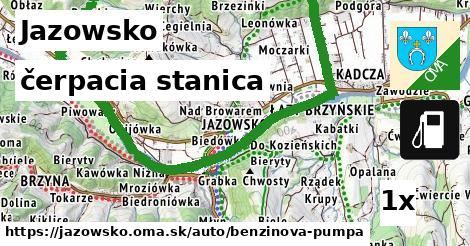 čerpacia stanica v Jazowsko