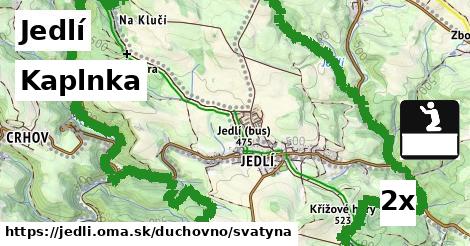 Kaplnka, Jedlí