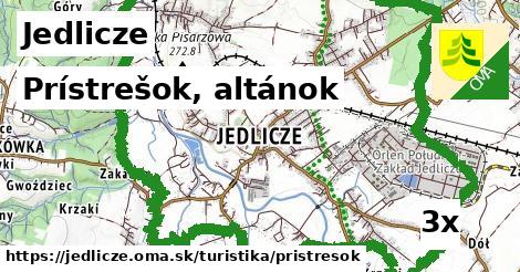 Prístrešok, altánok, Jedlicze