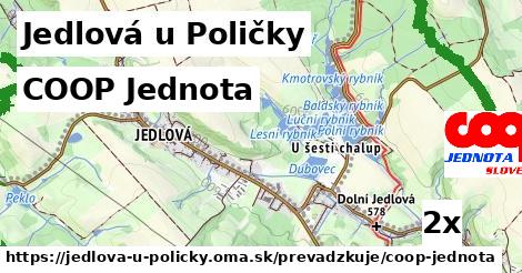 COOP Jednota, Jedlová u Poličky