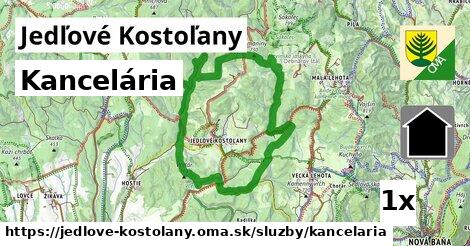 Kancelária, Jedľové Kostoľany