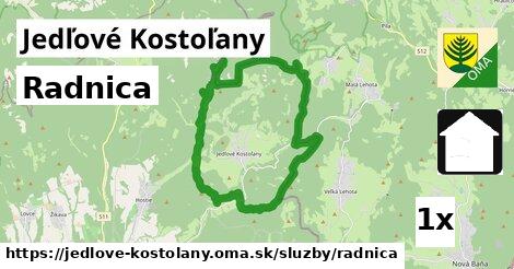 Radnica, Jedľové Kostoľany