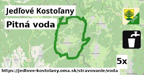 Pitná voda, Jedľové Kostoľany