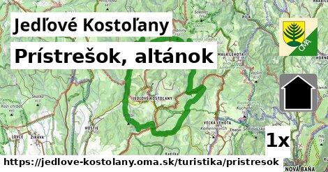 Prístrešok, altánok, Jedľové Kostoľany