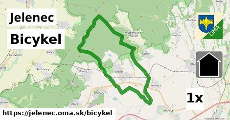 bicykel v Jelenec