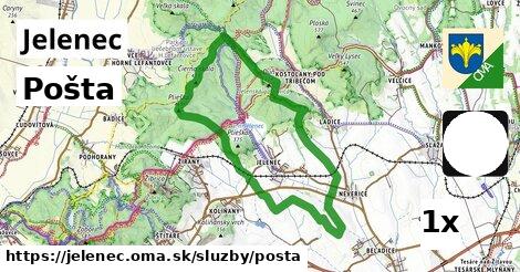 Pošta, Jelenec