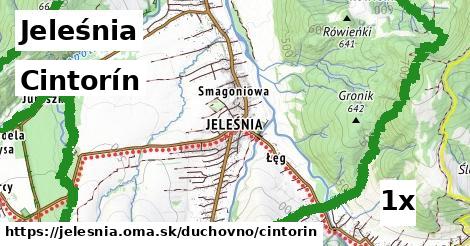 Cintorín, Jeleśnia