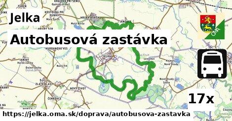 Autobusová zastávka, Jelka