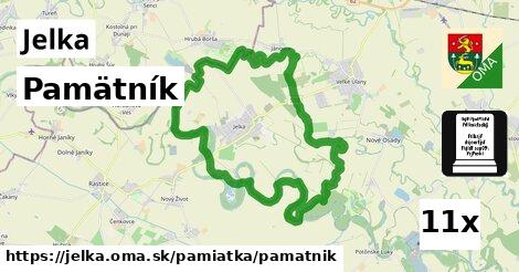 Pamätník, Jelka