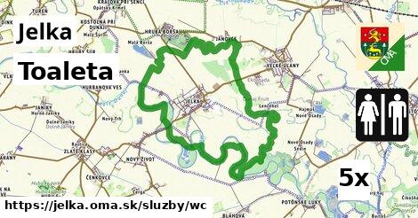 Toaleta, Jelka