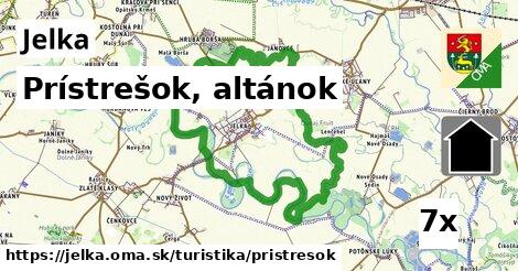 prístrešok, altánok v Jelka