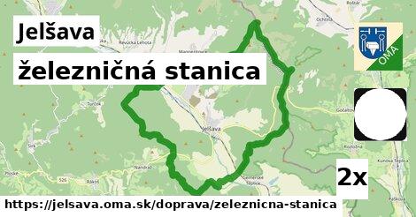 železničná stanica, Jelšava