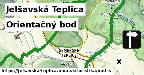 Orientačný bod, Jelšavská Teplica