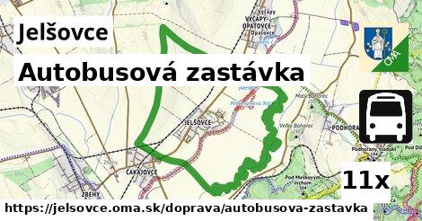 Autobusová zastávka, Jelšovce