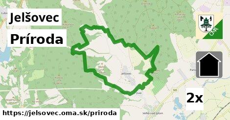 príroda v Jelšovec